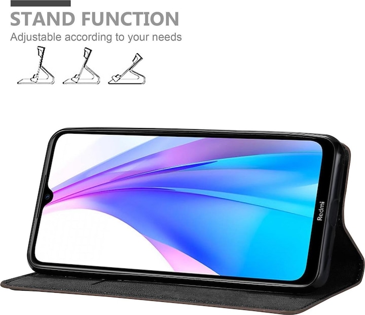 Actual product image Cadorabo Book Invisible Magnet Cover (Xiaomi Redmi Note 8T)