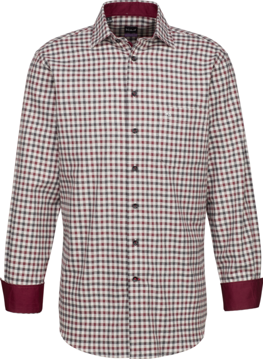 Produktbild Kauf Bari Kent Langarm regular fit mit Kontrast in feiner Flanellqualität (XL)