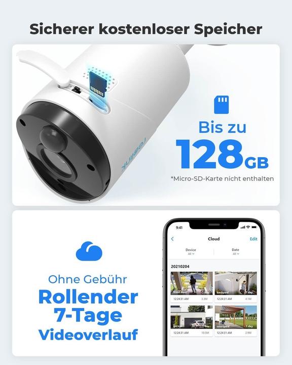 Image du produit Reolink Argus Series B320 (2304 x 1296 Pixels)