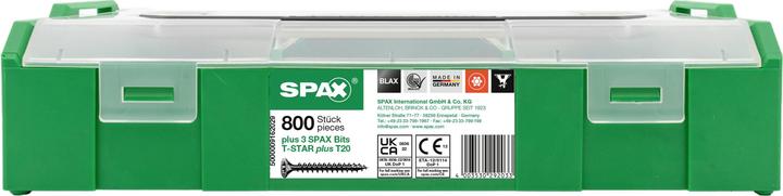 Immagine prodotto Spax Scatola Di Montaggio L-Boxx Mini Plastica T-Star Plus (800 Viti per pezzo)