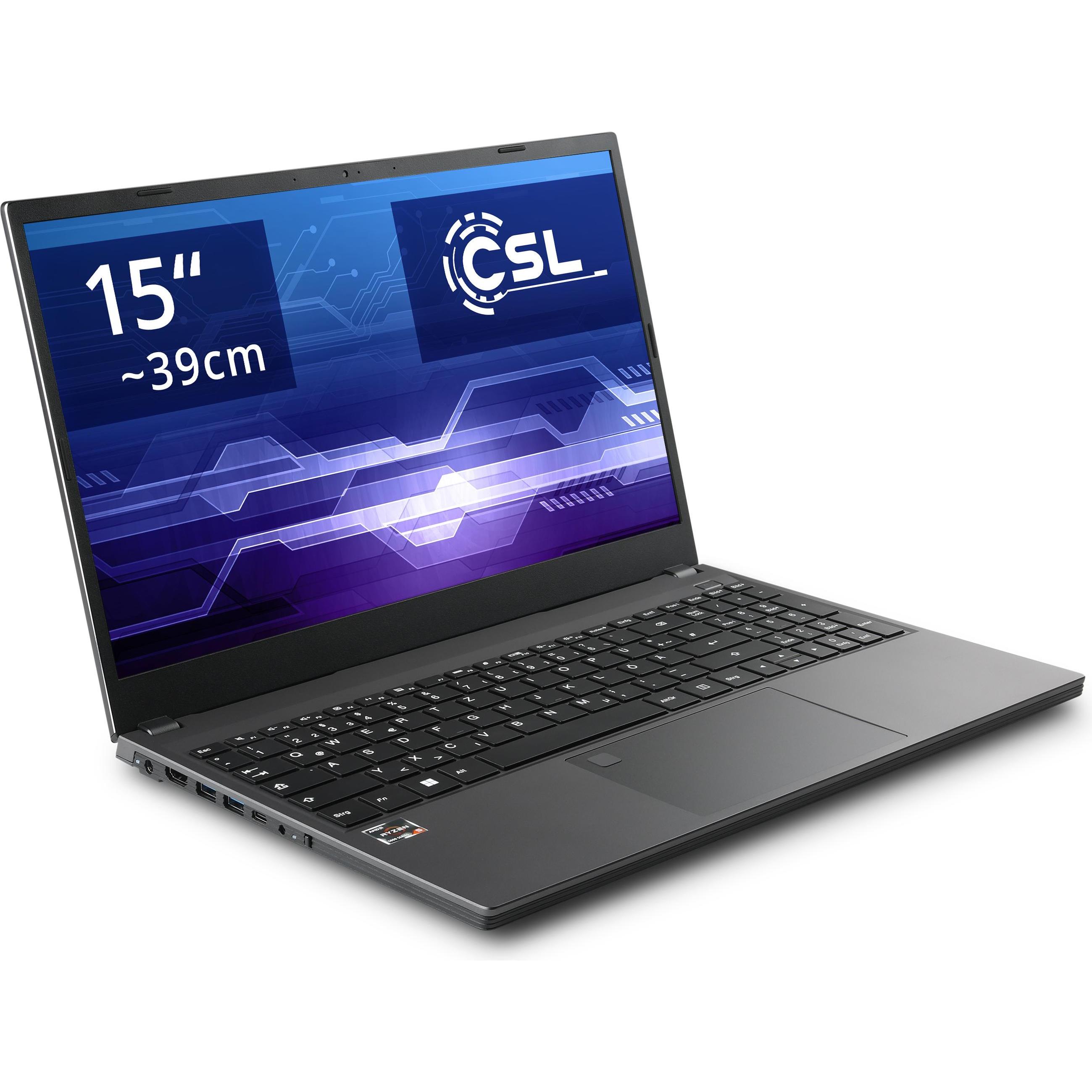 Thumbnail - CSL Notebook R'Evolve C15 5500U 16GB 4000GB Windows 11 Home (15.60", AMD Ryzen 5 5500U, 16 GB, 4000 GB, DE), Notebook, G...