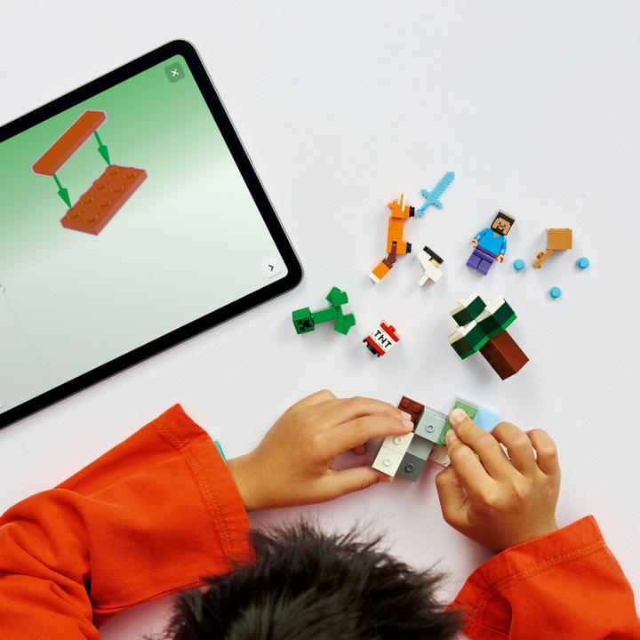 Image du produit LEGO Steves Abenteuer in der Taiga (21583, LEGO Minecraft)