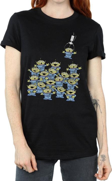 Actual product image Toy Story Womens/Ladies The Claw Cotton Boyfriend T-Shirt (L)