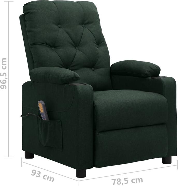 vidaXL Elektrischer Massagesessel