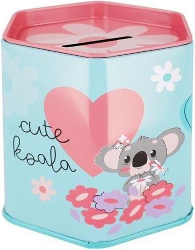 Image du produit Starpak Tirelire hexagonale en métal Koala