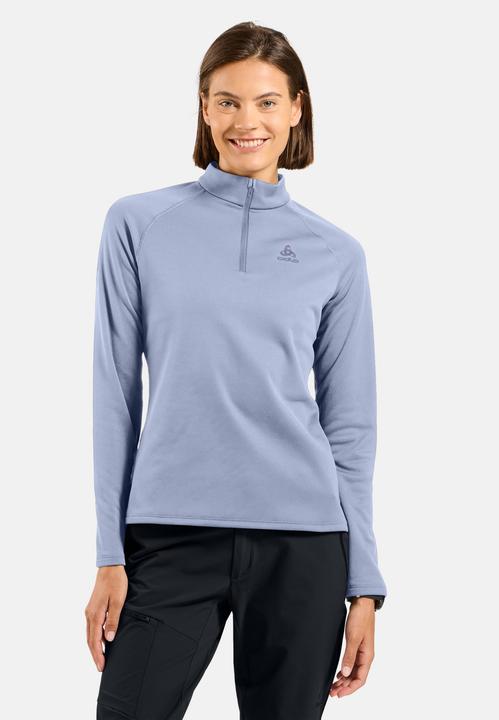 Actual product image Odlo BESSO Midlayer 1/2 Zip W Blue heron S (S)
