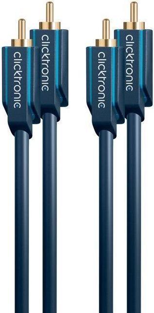 Actual product image clicktronic Stereo audio cable (3 m, Cinch)