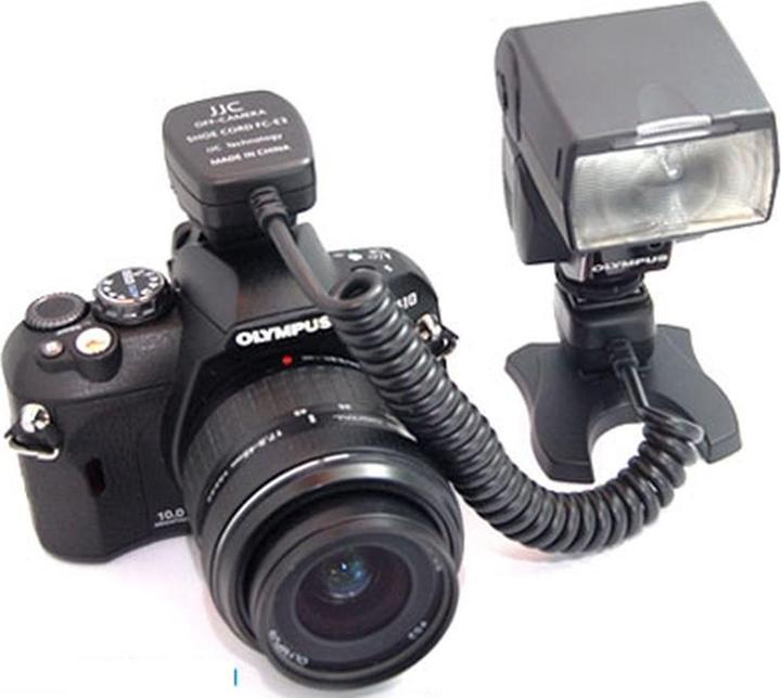 Produktbild JJC FC O3 (0.9M) Off Camera Shoe Cord (Olympus FL CB05) (Blitzgerät Ersatzteile)