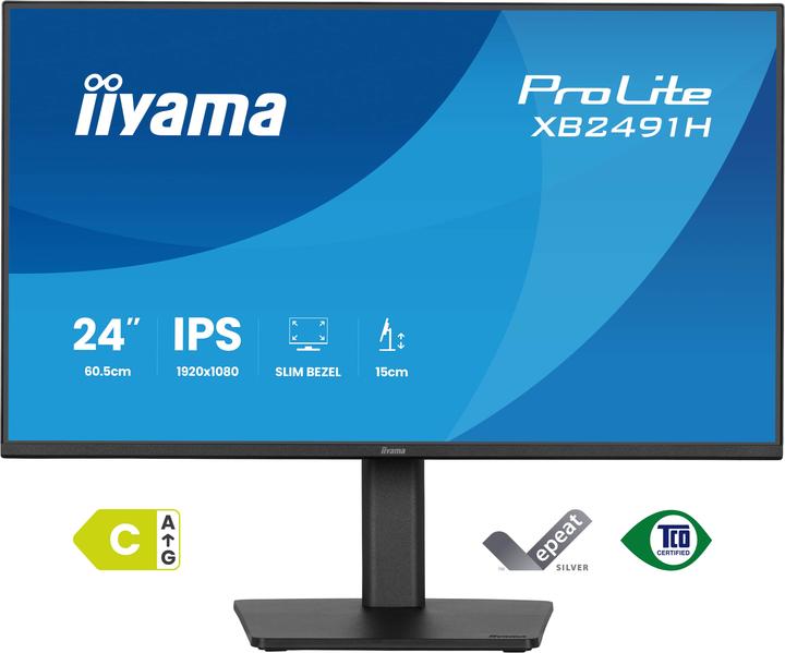 Image du produit iiyama 60,5cm (23,8") XB2491H-B1 16:9 HDMI+DP IPS (1920 x 1080 pixels, 23.80")