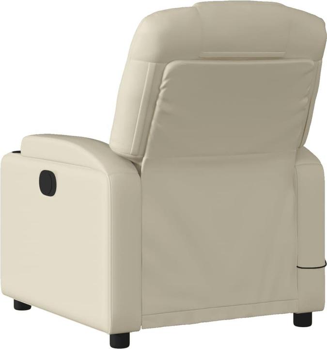 Immagine prodotto vidaXL Sedia da massaggio in similpelle crema, colore: crema, materiale