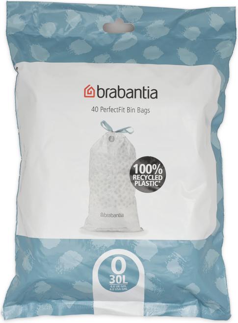 Actual product image Brabantia PerfectFit bin liner type O 30 L, 40 pcs. (40 x, 30 l)