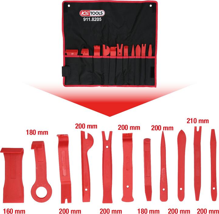 Produktbild KS Tools Kunststoff-Keil-Satz