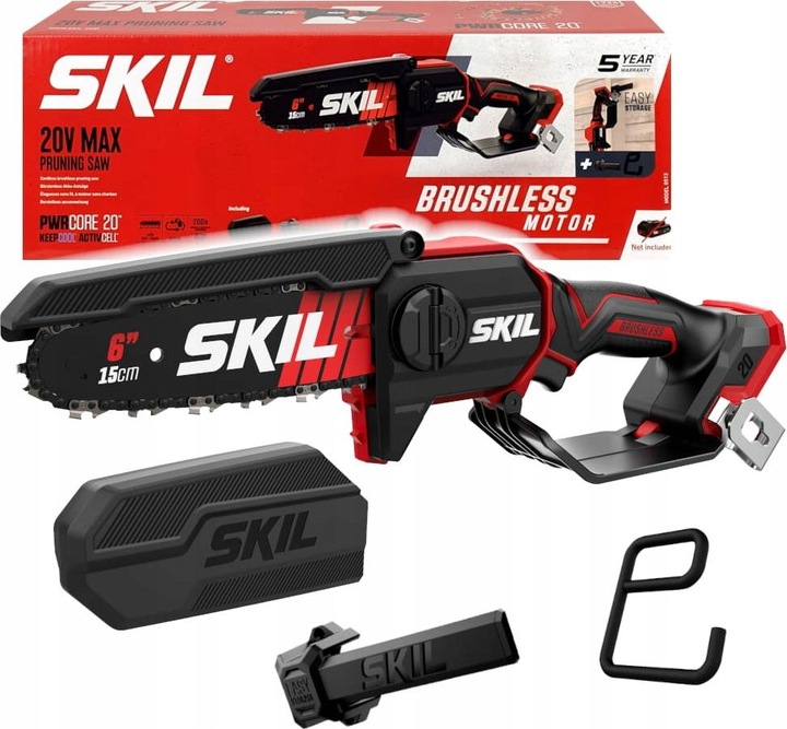 Image du produit GCS CORDL MINI TRONÇONNEUSE SKIL 0512CA 20V 15CM (Tronçonneuse à batterie)