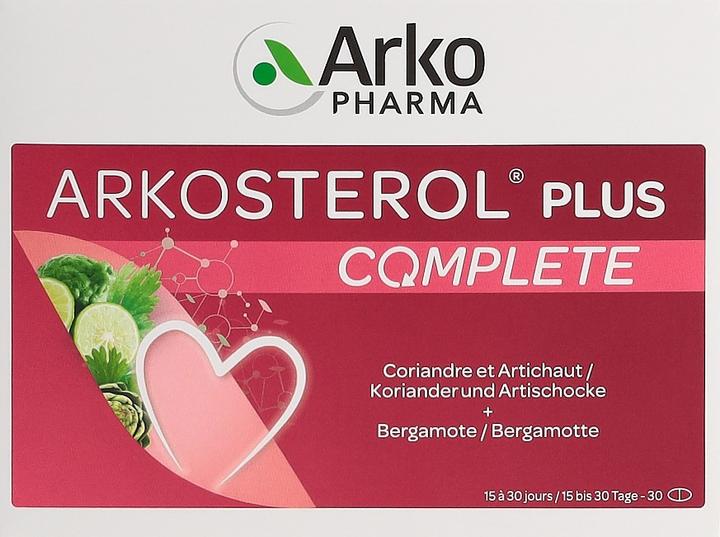Actual product image Arkopharma Arkosterol Plus Complete Tabletten (30 Piece, Pills, 48 g)