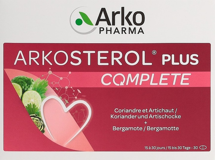 Immagine prodotto Arkopharma Arkosterol Plus Complete Tabletten (30 Pezzo/i, Pillole, 48 g)