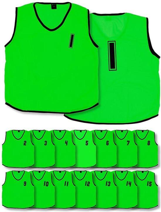 Image du produit Precision Chasuble en maille numérotés de 1 à 15 enfant