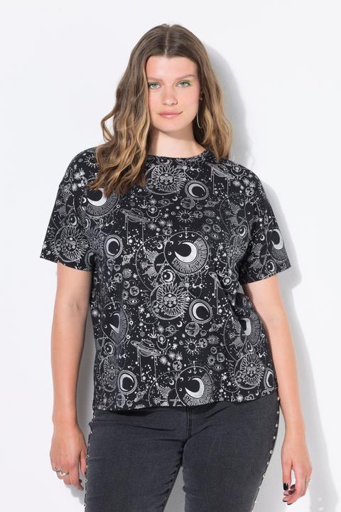 Actual product image Studio Untold T-Shirt, Oversize Shape, Sternen-Print (50, 52)