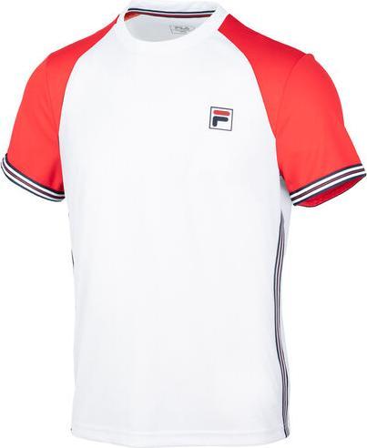 Actual product image FILA T-Shirt Alfie White/Red Man (XL)