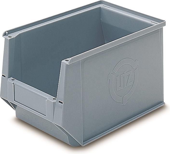 Image du produit Utz Sichtlagerkasten SILAFIX 3 Silbergrau