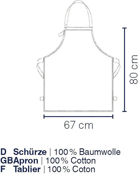 Produktbild Kela Schürze Cora Streifen (S, M)