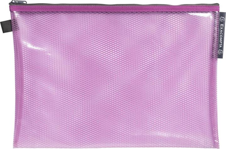 Image du produit Exacompta Transparente Tasche/Etui mit Reissverschluss, flexibles Recycling-PP, Kollektion Pop'N Co