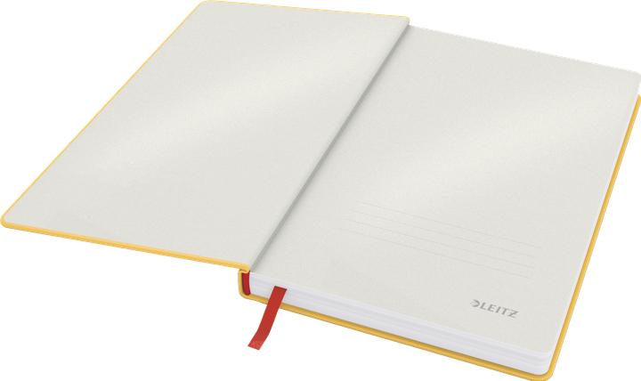 Actual product image Leitz Notebook Cosy 14.8 x 21 cm, Squared, Yellow (A5, Checked, Hardcover)
