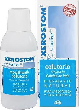 Produktbild Xerostom Mundwasser, Flüssigkeit effektiv eliminiert trockener Mund, 250 ml (250 ml, Mundwasser)