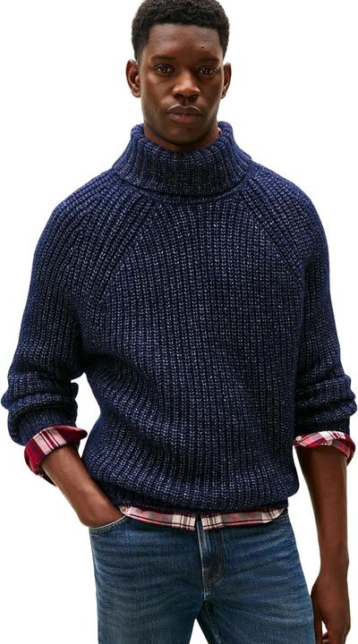 Produktbild Tommy Hilfiger 2-Tone Chunky Rib Roll Neck (XS)