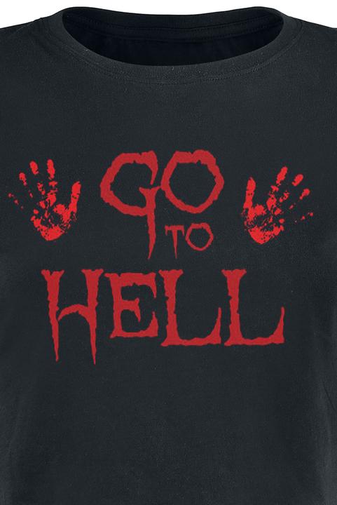 Produktbild Gaming-Sprüche Go To Hell Cropped Top (M)