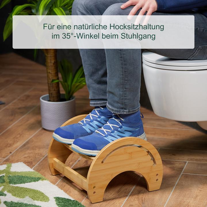 Produktbild Relaxdays Toilettenhocker