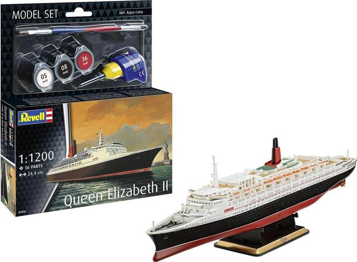 Actual product image Revell Model Set Queen Elizabeth II