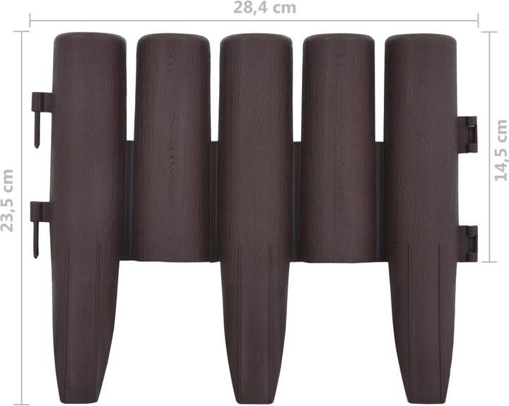 Actual product image vidaXL Rasenkante (1000 cm)