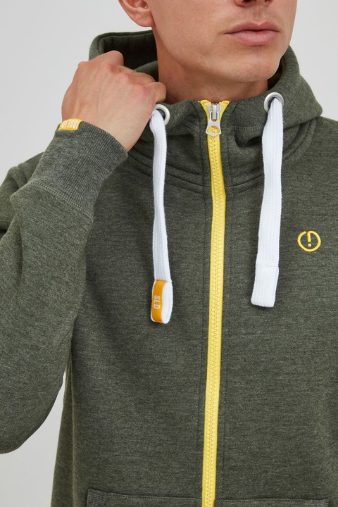 Actual product image Solid Benn High-Neck Men's sweatjacket (S)