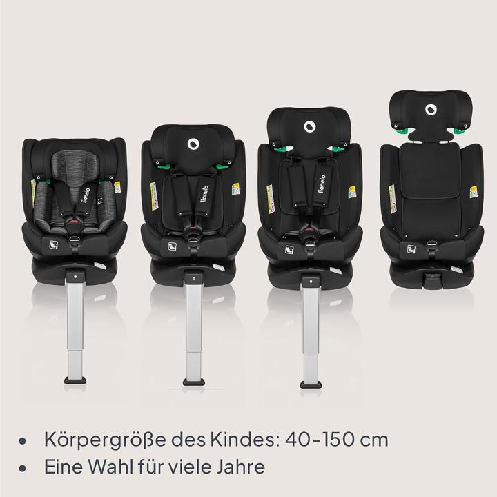 Actual product image Lionelo Braam I-Size (Reboarder, ECE R129/i-Size Standard)