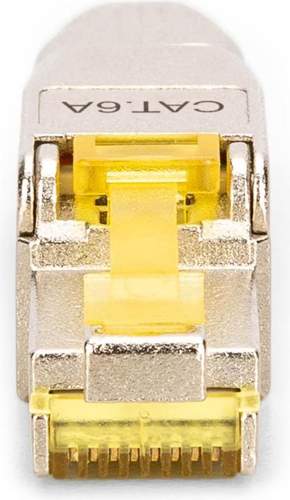Produktbild Digitus CAT 6A Feldstecker, AWG 22-27, unterstützt bis 4PPoE, IEEE802.3bt (Netzwerkkabel Stecker)
