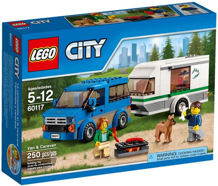Actual product image LEGO City Van & Caravan (60117, LEGO City)