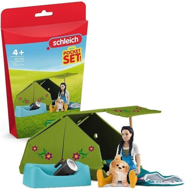 Image du produit Schleich Aventure en camping avec Kim