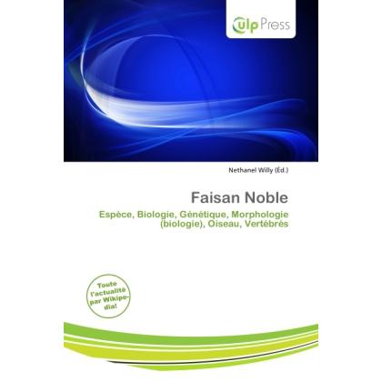 Faisan Noble, Fachbücher