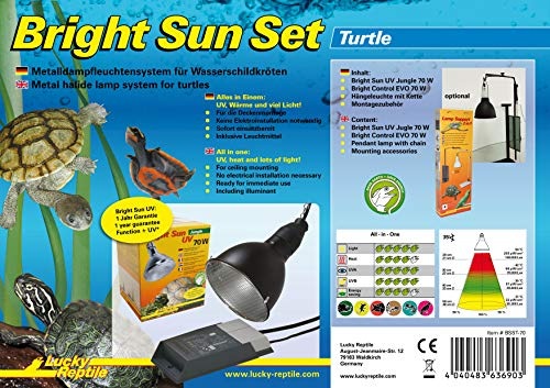 Actual product image Lucky Reptile Metal halide lamp