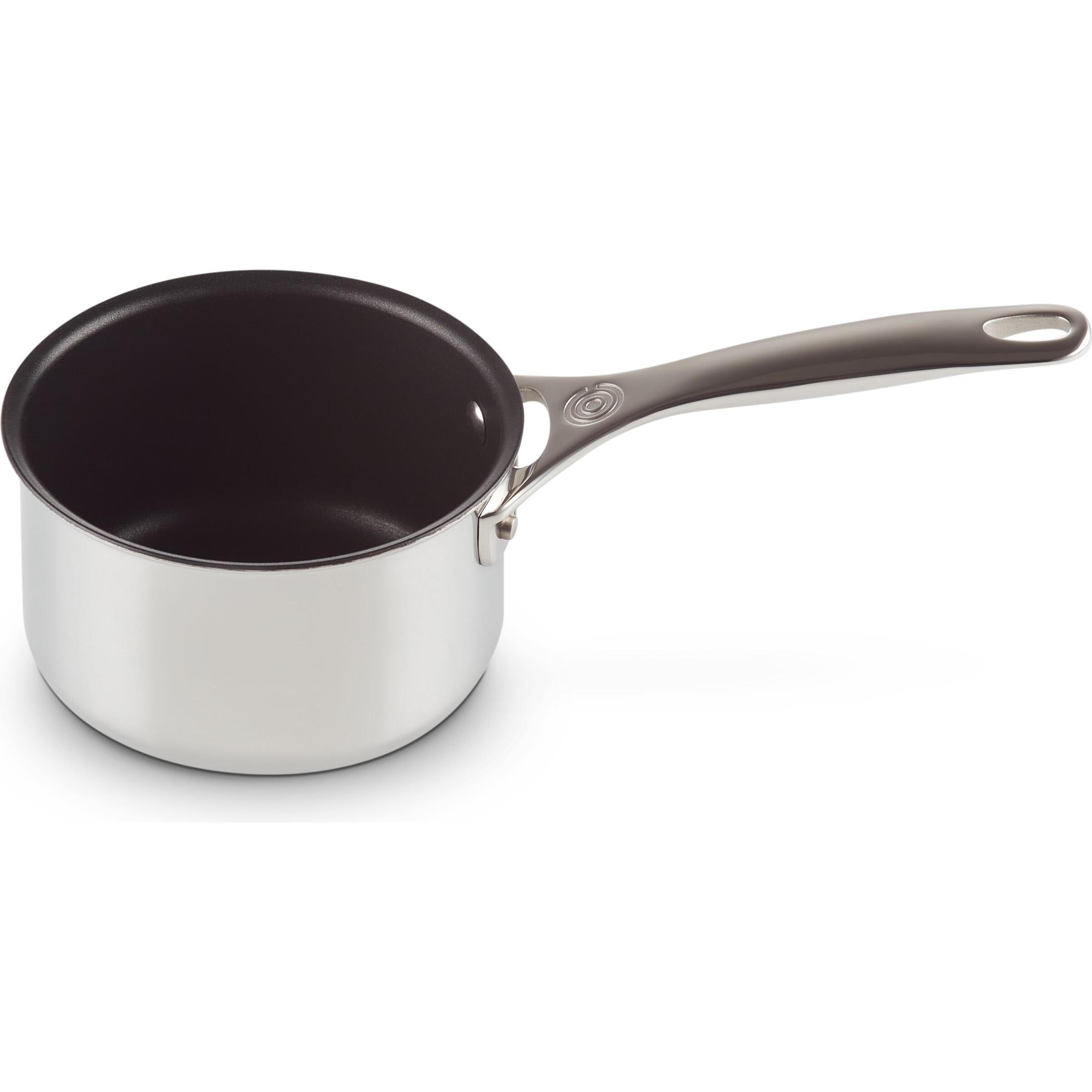 Le Creuset 3-ply Plus, Pfanne + Kochtopf, Silber