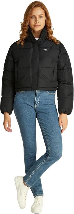 Actual product image Calvin Klein Matte Cropped Puffer Jacket (XL)
