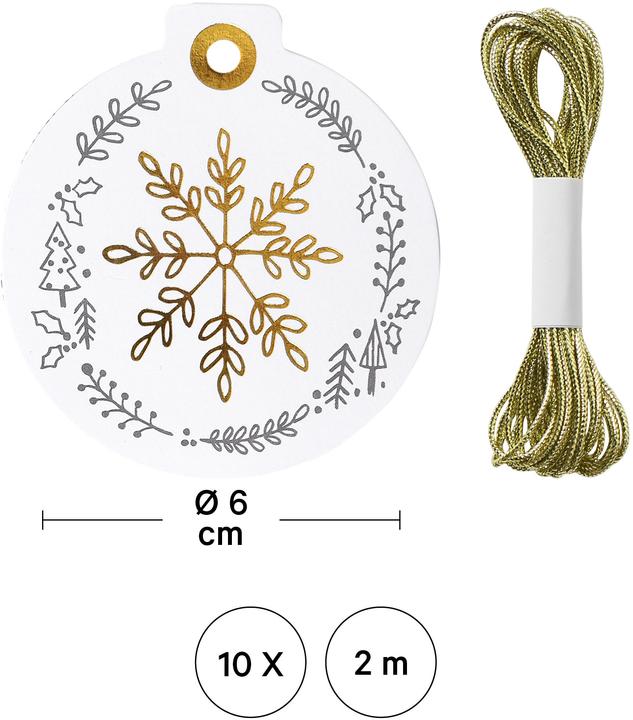 Actual product image I Am Creative Gift tag (10x)