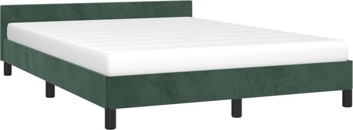 Actual product image vidaXL Bettgestell mit Kopfteil (140 x 190 cm)