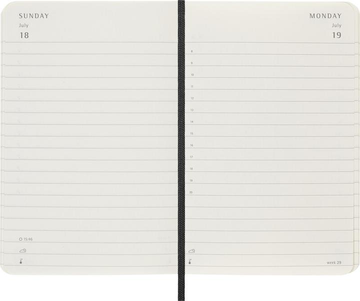 Produktbild Moleskine Taschenagenda Daily (9 x 14 cm, 1 Tag / 1 Seite)