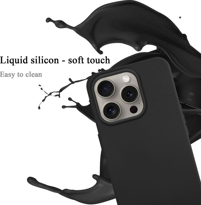 Immagine prodotto Cadorabo Custodia per Apple iPhone 16 PRO MAX TPU Liquid Silicone Case (Apple iPhone 16 Pro Max)