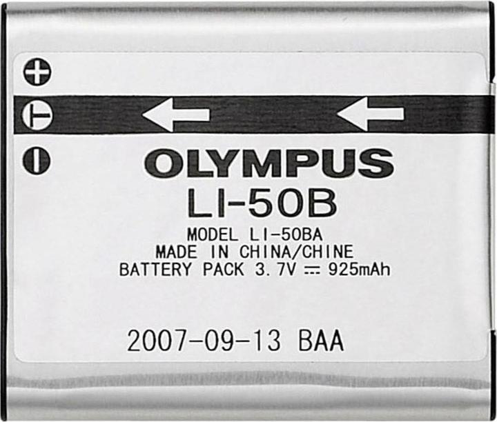 Image du produit Olympus LI-50B Batterie au lithium-ion rechargeable (Batterie de l'appareil photo)