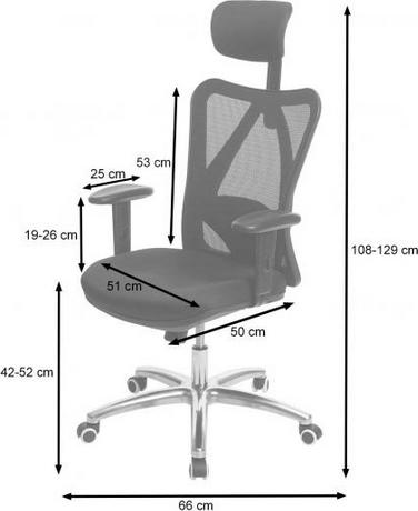Immagine prodotto Mendler Sihoo (42 - 52 cm)