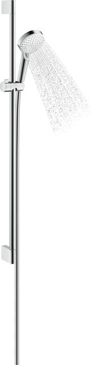 Immagine prodotto hansgrohe Set doccia Crometta 100 Vario con asta doccia 90 cm (2 Tipi di raggi, 14 l/min)