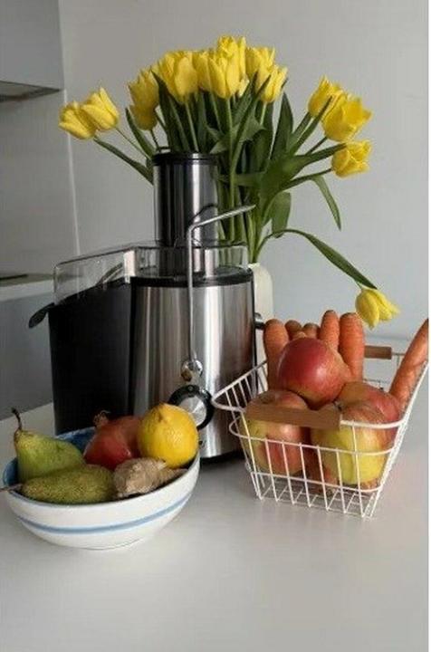 Produktbild MPM MSO-18-M Entsafter 1000 W Schwarz Silber