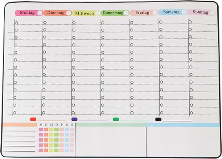 Actual product image Relaxdays 3-piece planner set (42 x 30 cm)
